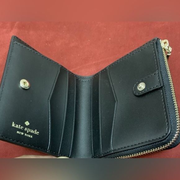 KATE SPADE Black floral Women's Wallet - Picture 4 of 9